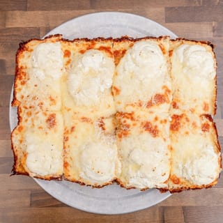 White Detroit Style Pizza 10" x 14"