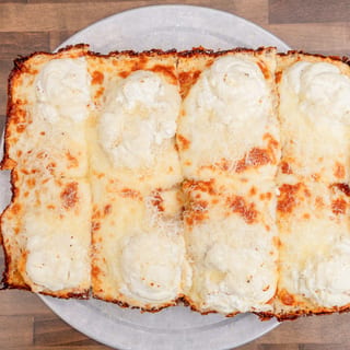 White Detroit Style Pizza 10" x 14"