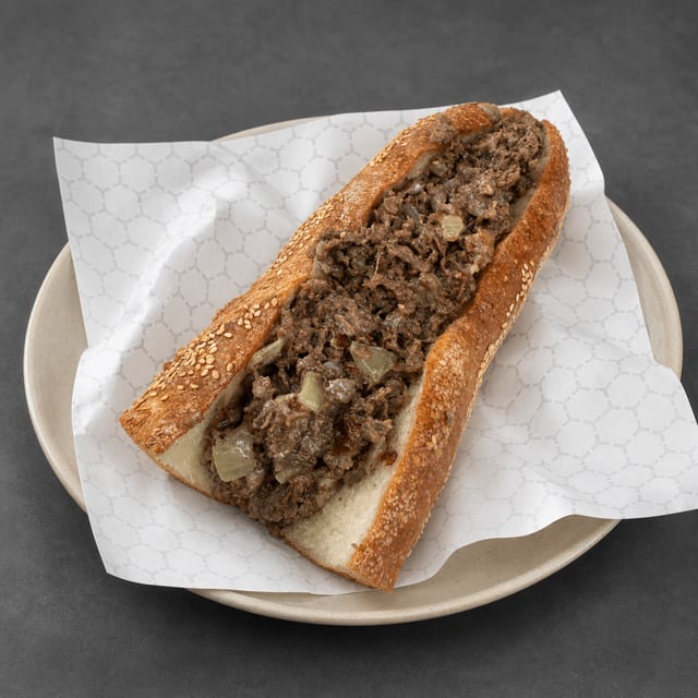 Cheesesteak Sandwich.